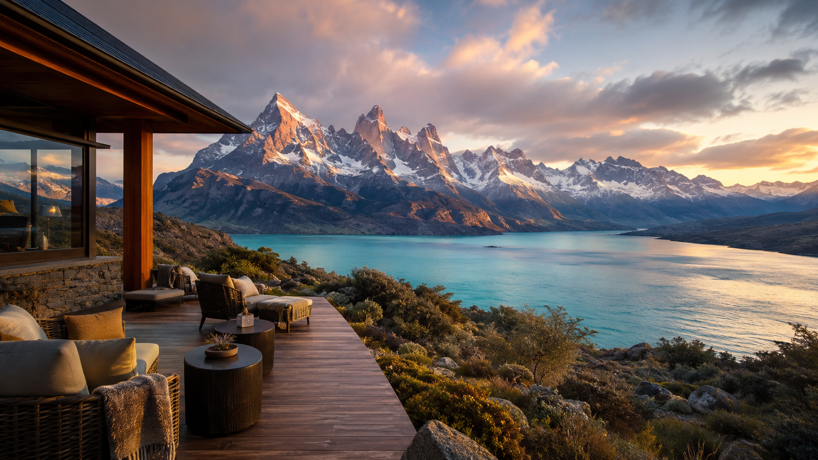 Peisaj din Patagonia